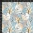 Ocean Oasis fabric: Sand Dollars & Seahorses, Light Blue Ocean Oasis fabric: Sand Dollars & Seahorses, Light Blue