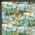 The Great Outdoors fabric: Mountain Scene