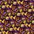 Gigi in the Garden Fabric: Pansies