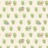 Peter Rabbit and Benjamin Bunny fabric: Lettuce Patch, Cream