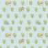Peter Rabbit and Benjamin Bunny fabric: Lettuce Patch, Blue