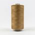 Konfetti Thread: 50wt 3 ply 100% Cotton. 1000m Spool Warm Brown
