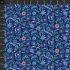 Botanicals fabrics: Bella Blue Birds, Tiny Flowers, Indigo Blue
