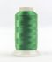 InvisaFil Thread: 100wt 2 ply Polyester 2500m Spool Christmas Green