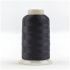 InvisaFil Thread: 100wt 2 ply Polyester 2500m Spool Black