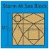Paper Pieces Storm at Sea 12" Block Piece Pack, Makes 12