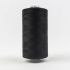 Konfetti Thread: 50wt 3 ply 100% Cotton. 1000m Spool Black