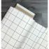 Framework fabric, White with Grey Grid, Design Wall