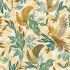 Golden Feathers fabric: Paisley Birds, Parchment Golden Feathers fabric: Paisley Birds, Parchment