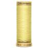Gutermann Natural Cotton 100m Light Yellow Col 349 Gutermann Natural Cotton 100m Light Yellow Col 349