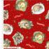 Peter Rabbit Christmas Orchard fabric: Festive Morn