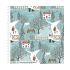 Christmas in the Country fabric: Countryside Walk Blue