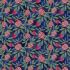 Pomegranate fabric, Pomegranate, Navy