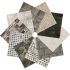 Tim Holtz Eclectic Elements Palette Charcoal Fat Quarter Pack