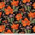 Kaffe Fassett Collective Papaver fabric Orange Kaffe Fassett Collective Papaver fabric Orange