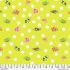 Floral Reef fabric, School Crossing, Seagrass Floral Reef fabric, School Crossing, Seagrass