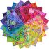 Kaffe Fassett Rainbow Jewels 10" Patchwork Palette