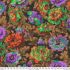 Kaffe Fassett Collective Fabric Rosemary, Dark