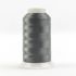 InvisaFil Thread: 100wt 2 ply Polyester 2500m Spool Dark Grey