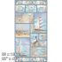 Ocean Oasis fabric: Coastal Panel 24" (60cm) Ocean Oasis fabric: Coastal Panel 24" (60cm)