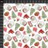 Designer Christmas fabrics, Vintage Christmas Tossed
