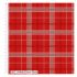 Frosty Paws fabric: Red and Green Tartan