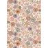 Jardin d'Automne fabric: Large Autumn Floral on Light Stone