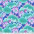 Kaffe Fassett Fabric Lake Blossoms Turquoise (per 1/4 metre)