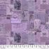Eclectic Elements Palette fabrics, Purple Ephemera Eclectic Elements Palette fabrics, Purple Ephemera