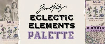 Tim Holtz Eclectic Elements Palette Purple