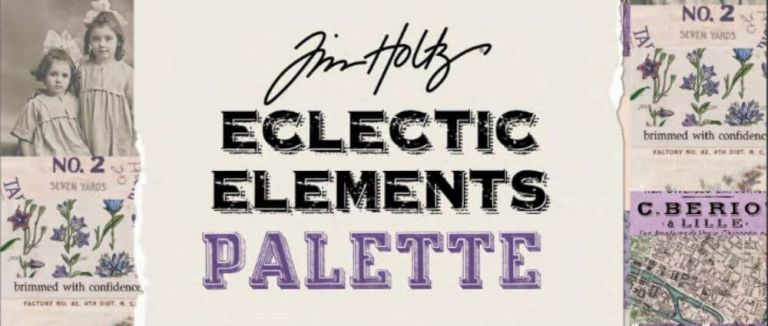 Tim Holtz Eclectic Elements Palette Purple
