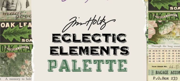 Tim Holtz Eclectic Elements Palette Green