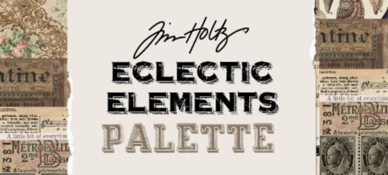 Tim Holtz Eclectic Elements Palette Neutral