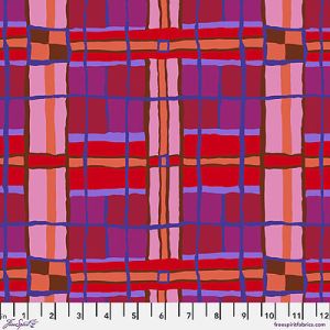 Kaffe Fassett Collective: Checkmate Pink (per 1/4 metre) | 