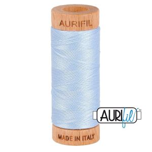 Aurifil 80 Cotton Thread 2710 Light Robins Egg | 