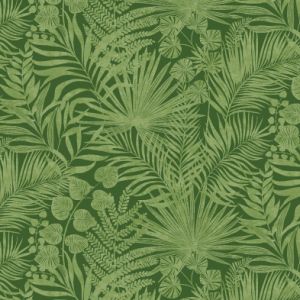 Leafy Garden Fabric: Dark Green | 