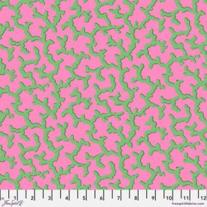 Kaffe Fassett Collective Fabric: Coral Green | 
