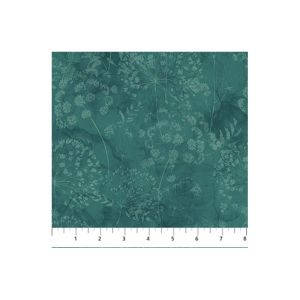 Whisper fabric: Seed Heads, Slate | 