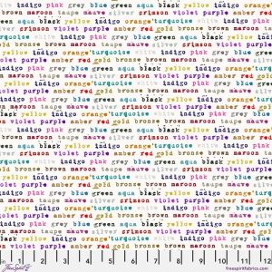 Stamped fabric: Polychrome | 