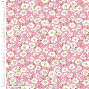 Sweet Blooms fabric: Daisy Dream, Pink | 