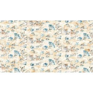 The Great Outdoors fabric: Coastal Scene | 