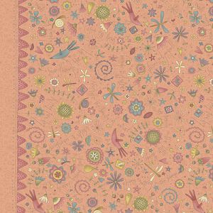 Garden Whimsy fabric Garden Whimsy Warm Blush (per 1/4 metre) |