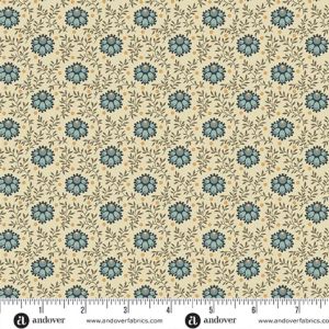 Farmer's Daughter fabric, Milkweed, Sandcastle | 