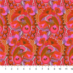 Shooting Star fabric: Unfurl, Amber Vintage | 