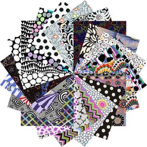 Kaffe Fassett Contrast 10" Patchwork Palette |