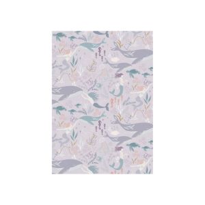 Conversationals Fabric: Sirens Spell, Light Blush Mauve | 
