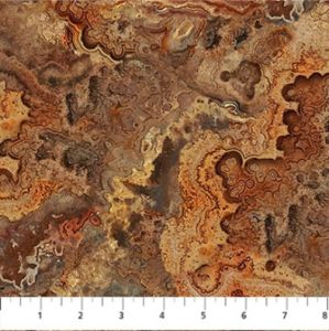 Rooted fabric: Fungi, Brown | 