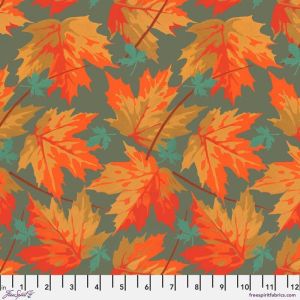 Golden Harvest fabric, Maple, Sage | 