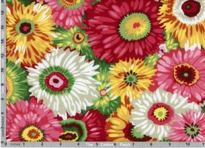 Philip Jacobs Fabric Zany Natural (per 1/4 metre) |