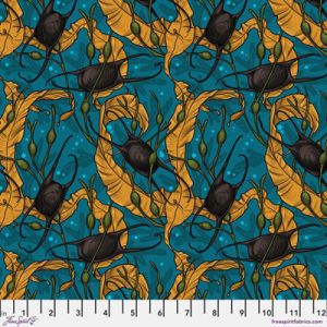 Mariana fabric: Mermaid's Purse (per 1/4 metre) |